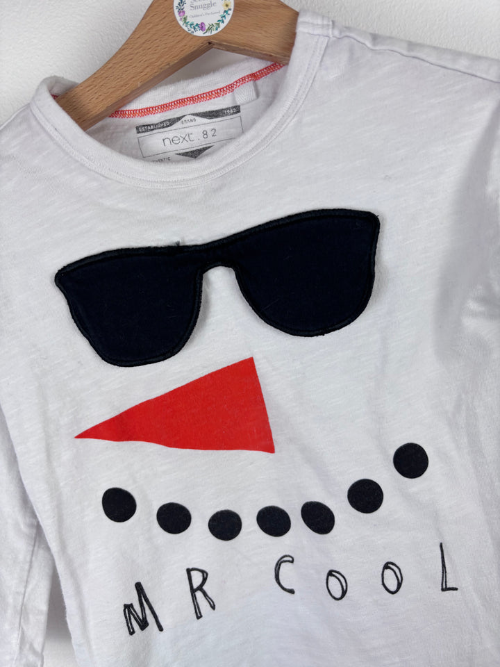 Next ‘Mr Cool’ Snowman Top 18–24 Months