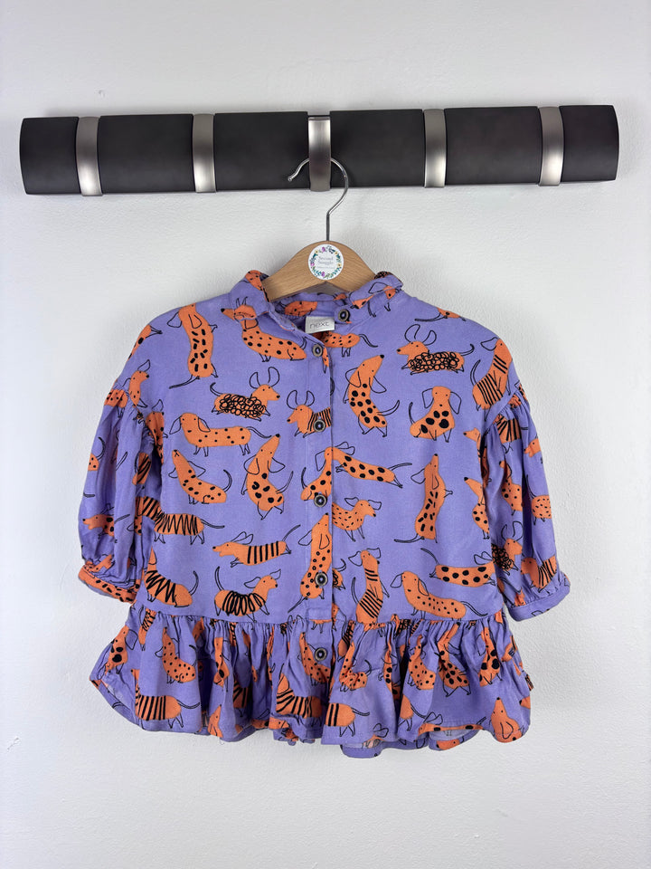 Next Fox Dress 6-9 Months-Dresses-Second Snuggle Preloved