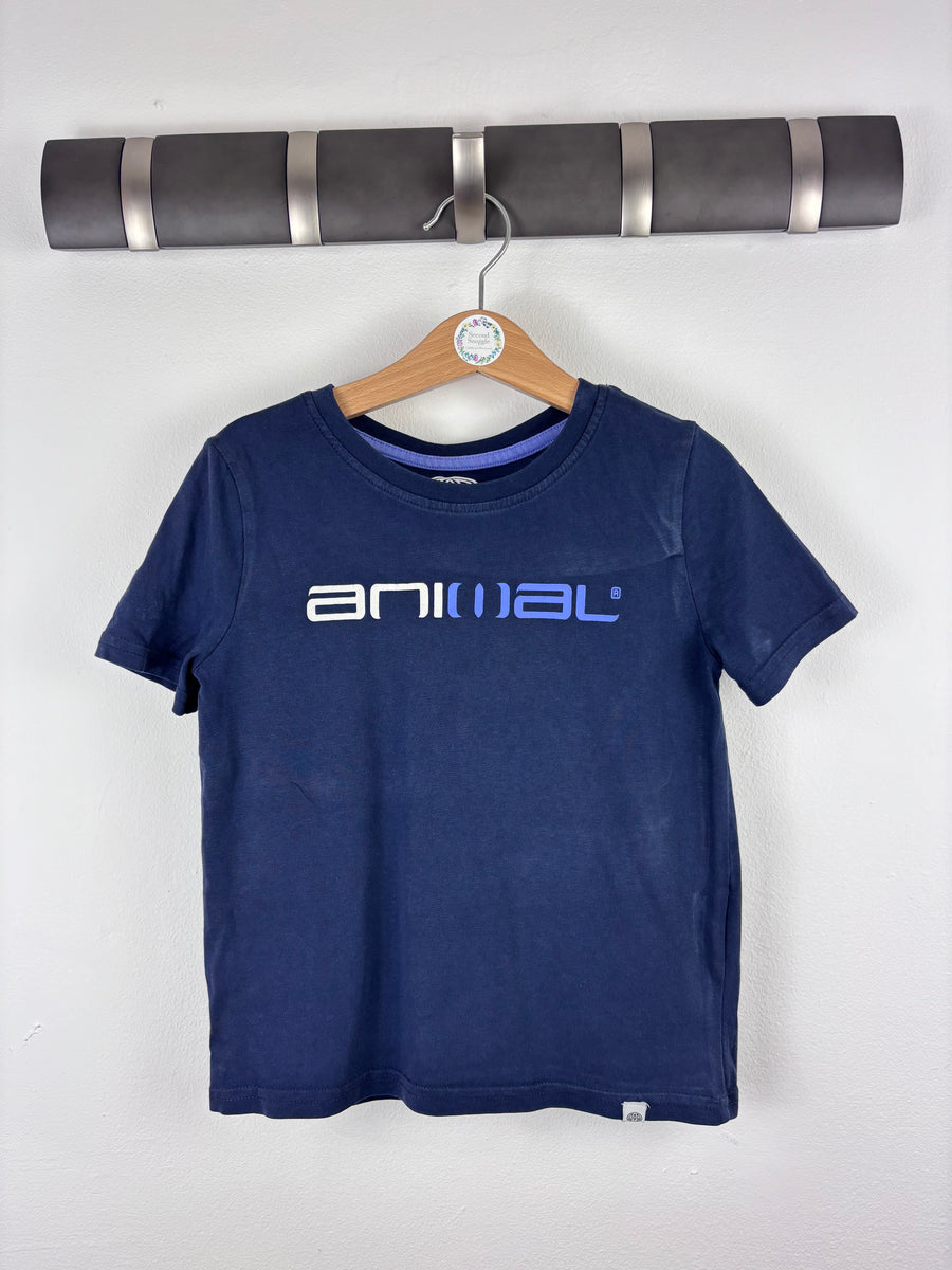 Animal Logo T-Shirt 5-6 Years-Tops-Second Snuggle Preloved
