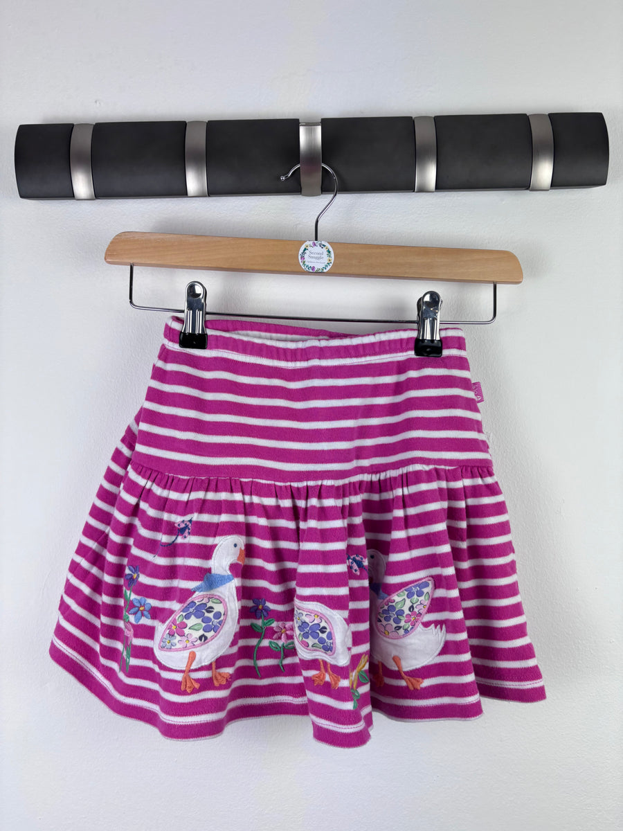 JoJo Maman Bebe Duck Appliqué Skirt 4-5 Years-Skorts-Second Snuggle Preloved