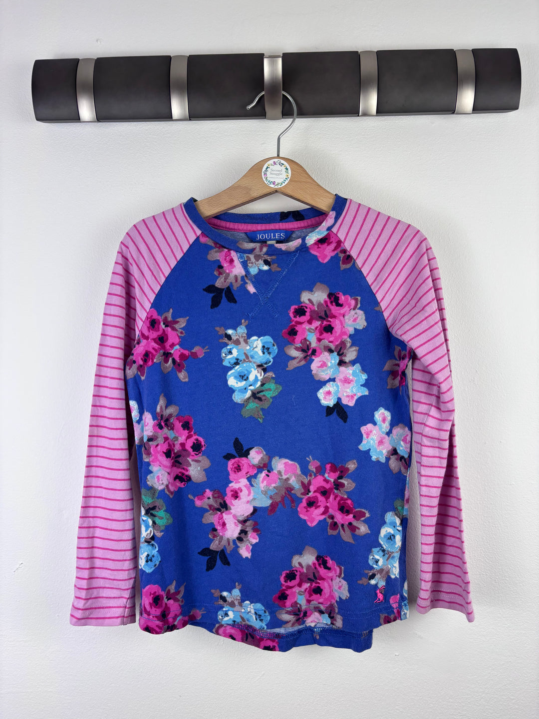Joules Floral Long Sleeve Top 5-6 Years-Tops-Second Snuggle Preloved