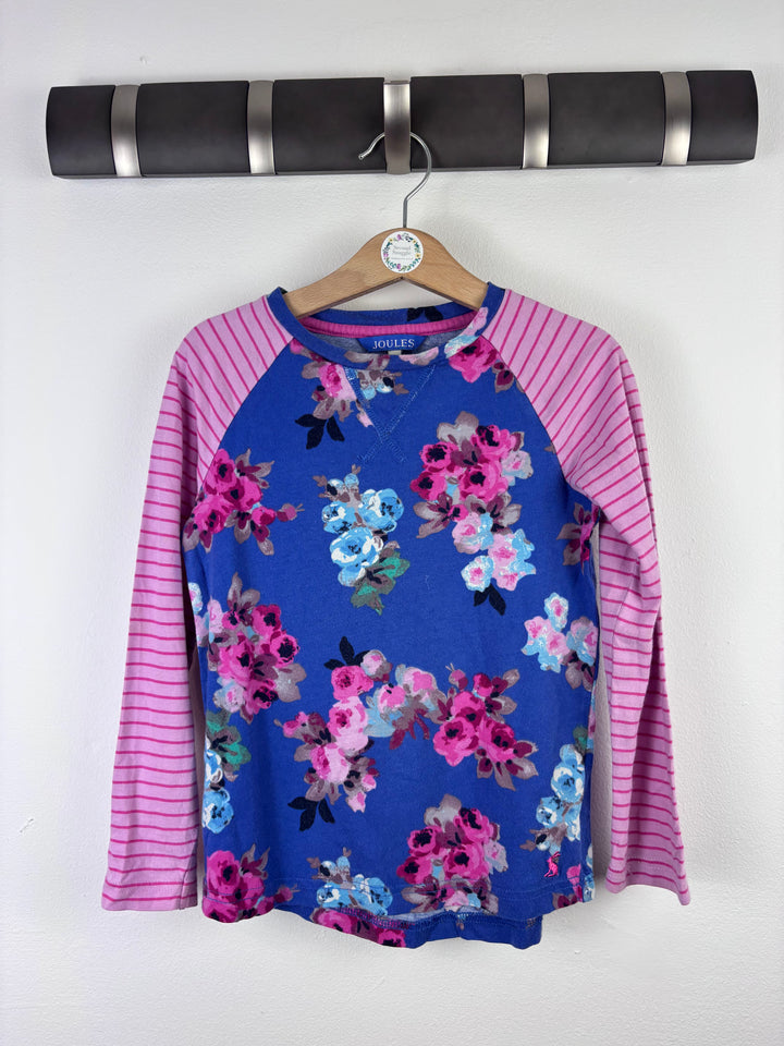 Joules Floral Long Sleeve Top 5-6 Years-Tops-Second Snuggle Preloved