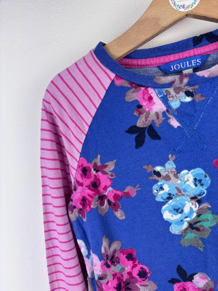 Joules Floral Long Sleeve Top 5-6 Years-Tops-Second Snuggle Preloved