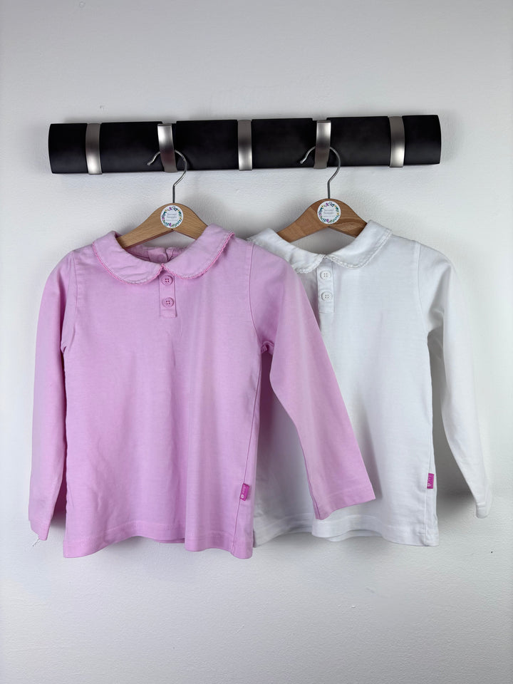 JoJo Maman Bébé Collared Tops Set 3-4 Years-Tops-Second Snuggle Preloved