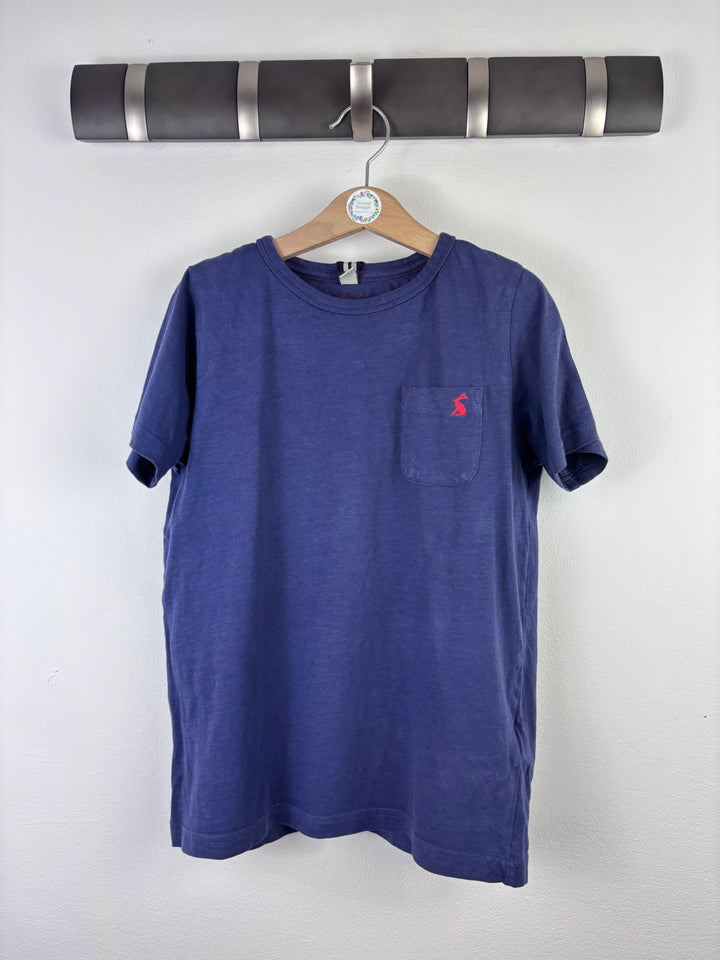 Joules Navy Pocket T-Shirt 9-10 Years-Tops-Second Snuggle Preloved