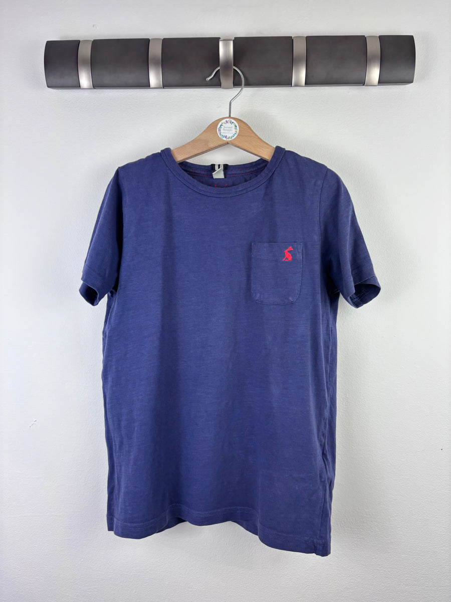 Joules Navy Pocket T-Shirt 9-10 Years-Tops-Second Snuggle Preloved
