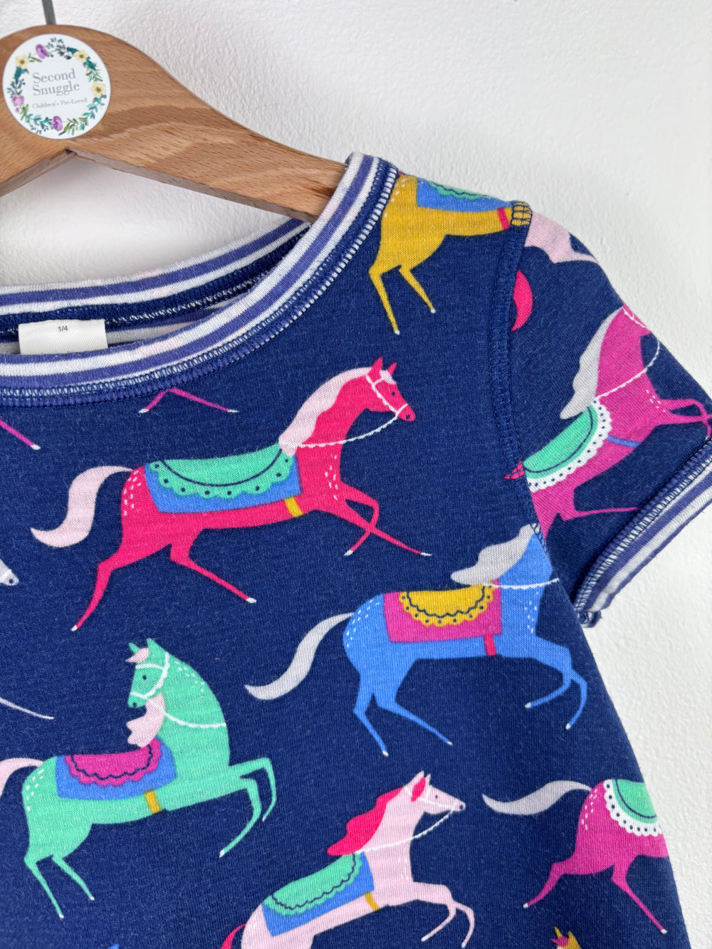 Boden Horse Print Dress 4-5 Years-Dresses-Second Snuggle Preloved