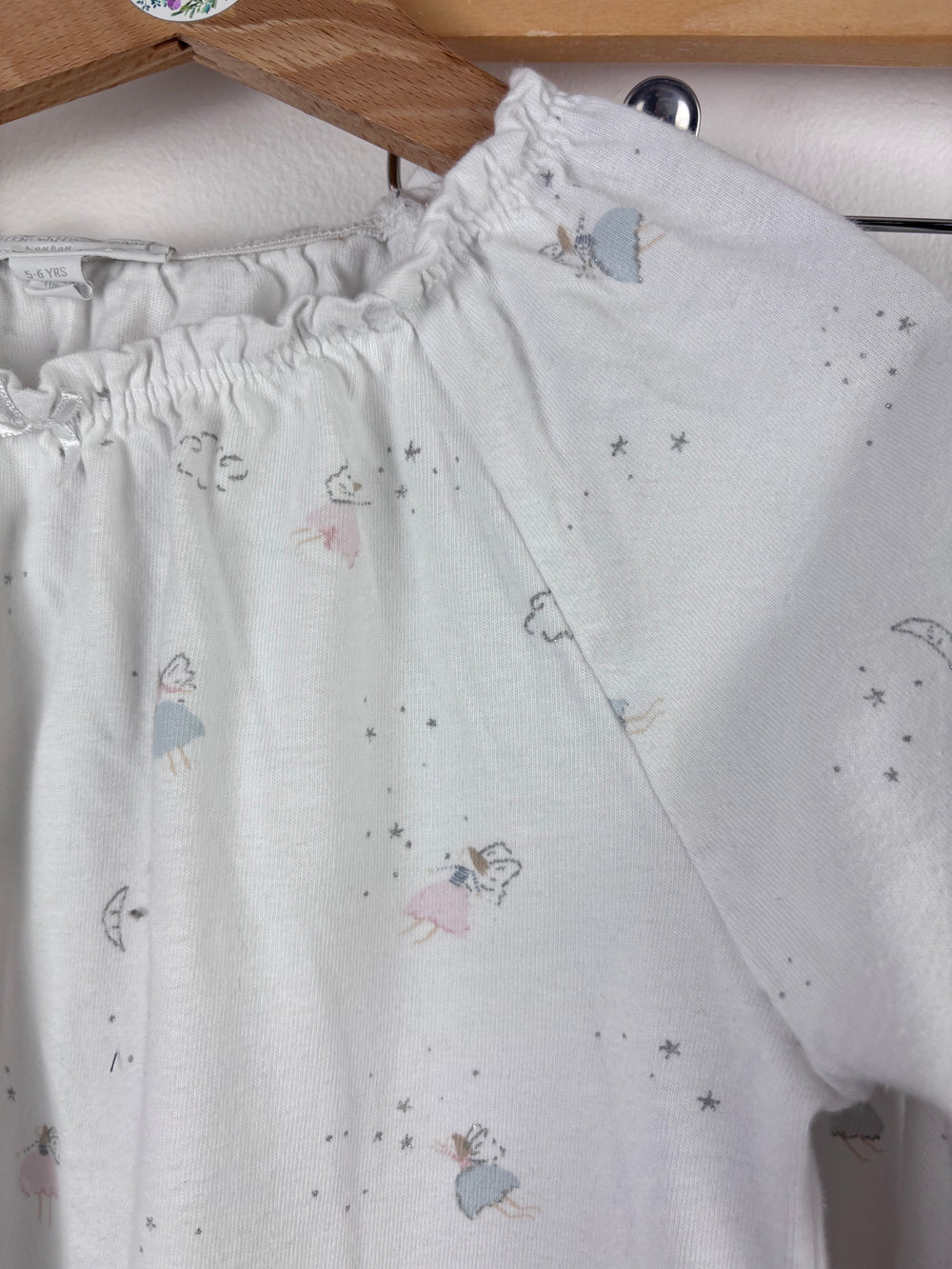 The Little White Company Fairy Pyjamas 5-6 Years-Night Wear-Second Snuggle Preloved