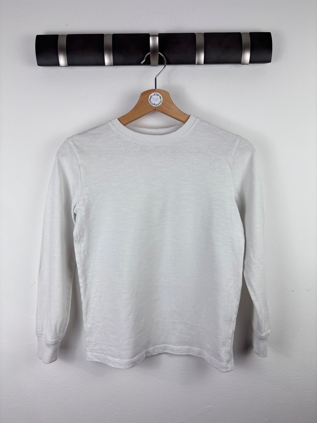 Next White Long Sleeve Top 9 Years-Tops-Second Snuggle Preloved