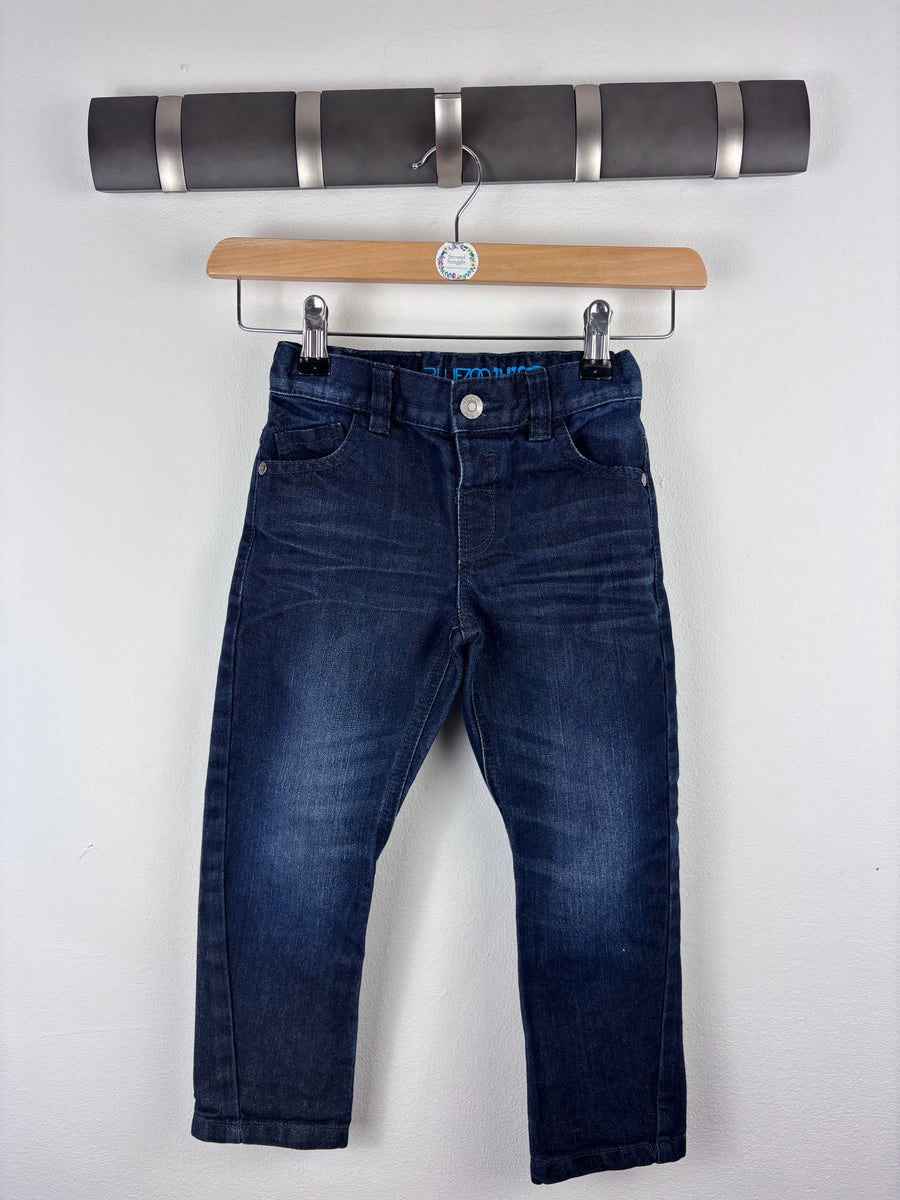 Blue Zoo Dark Wash Jeans 4 Years-Trousers-Second Snuggle Preloved
