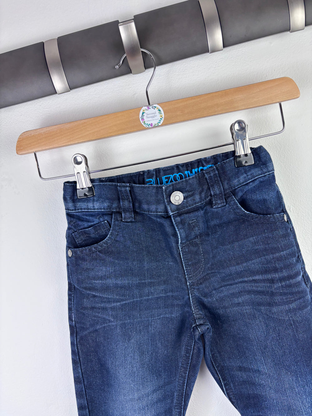 Blue Zoo Dark Wash Jeans 4 Years-Trousers-Second Snuggle Preloved