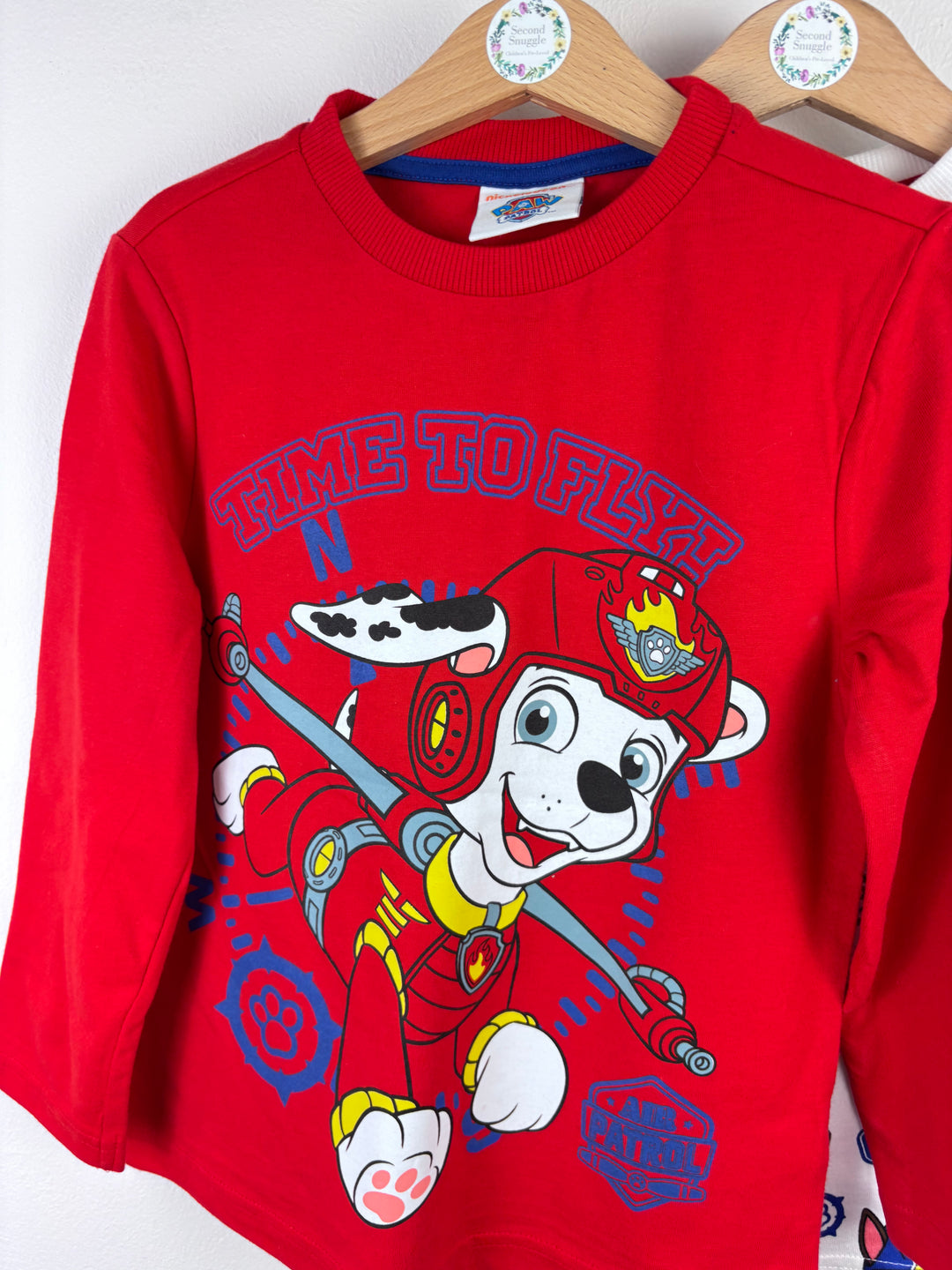 Fred & Flo Paw Patrol Long Sleeve Tops Set 5-6 Years-Tops-Second Snuggle Preloved