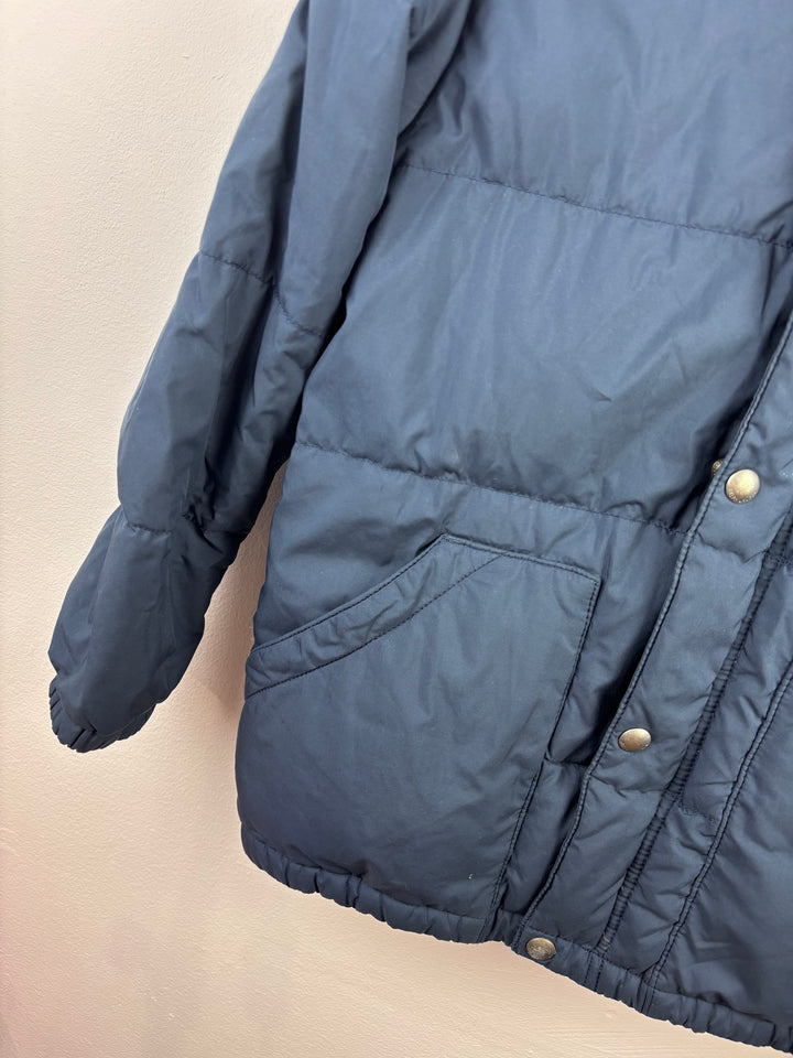 Ralph Lauren Navy Puffer Coat M 10-12 Years-Coats-Second Snuggle Preloved