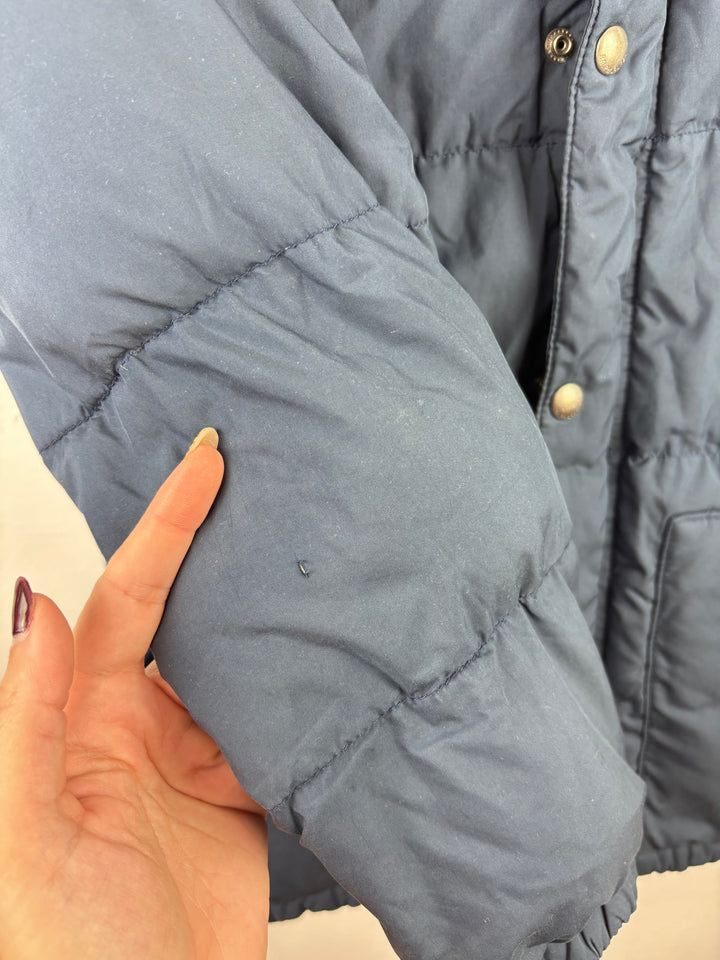 Ralph Lauren Navy Puffer Coat M 10-12 Years-Coats-Second Snuggle Preloved