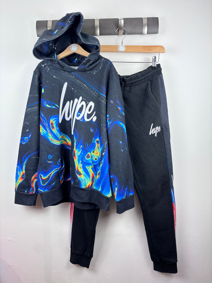 Hype Black and Blue Tracksuit 13 Years-Sets-Second Snuggle Preloved