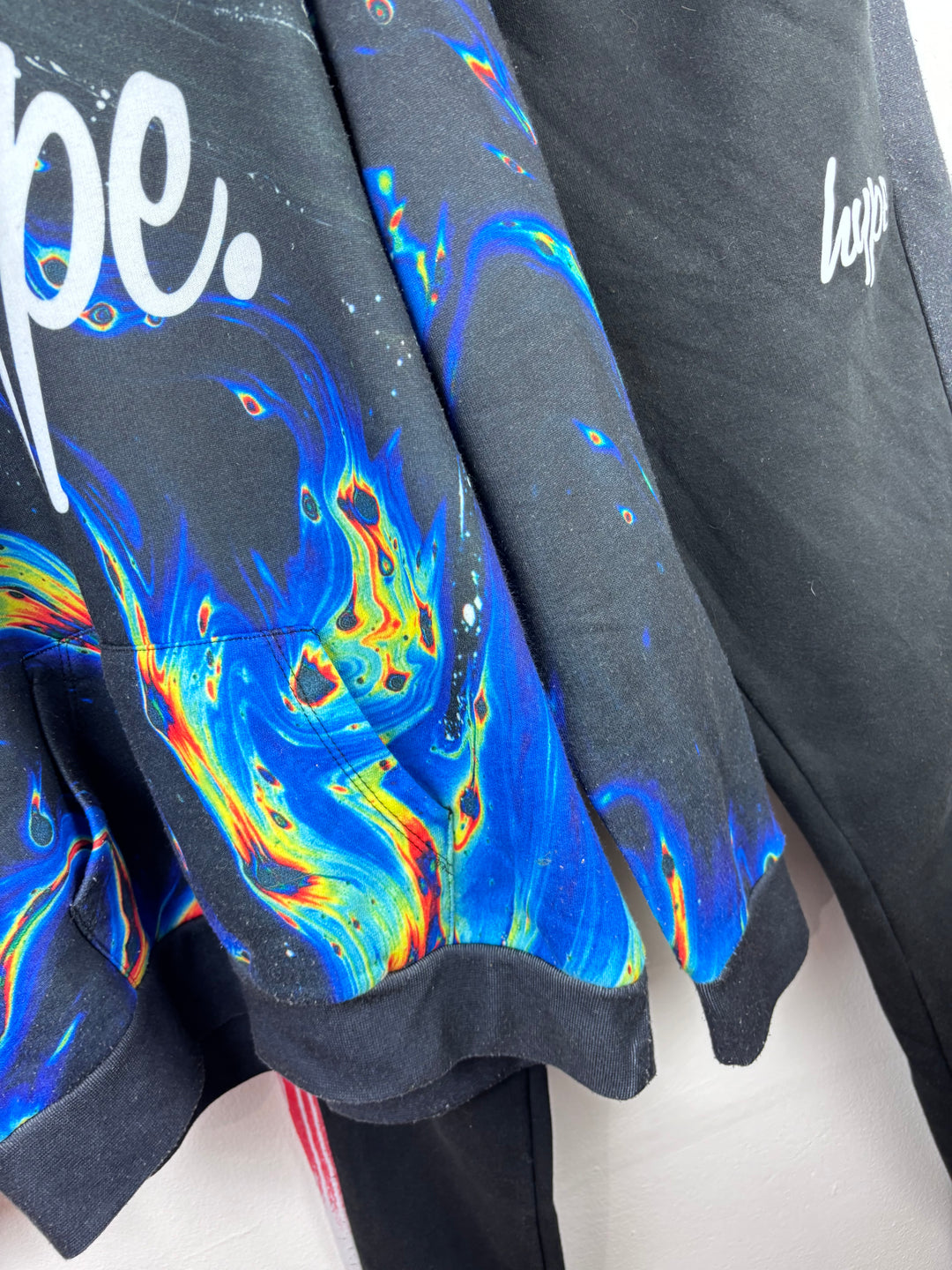 Hype Black and Blue Tracksuit 13 Years-Sets-Second Snuggle Preloved