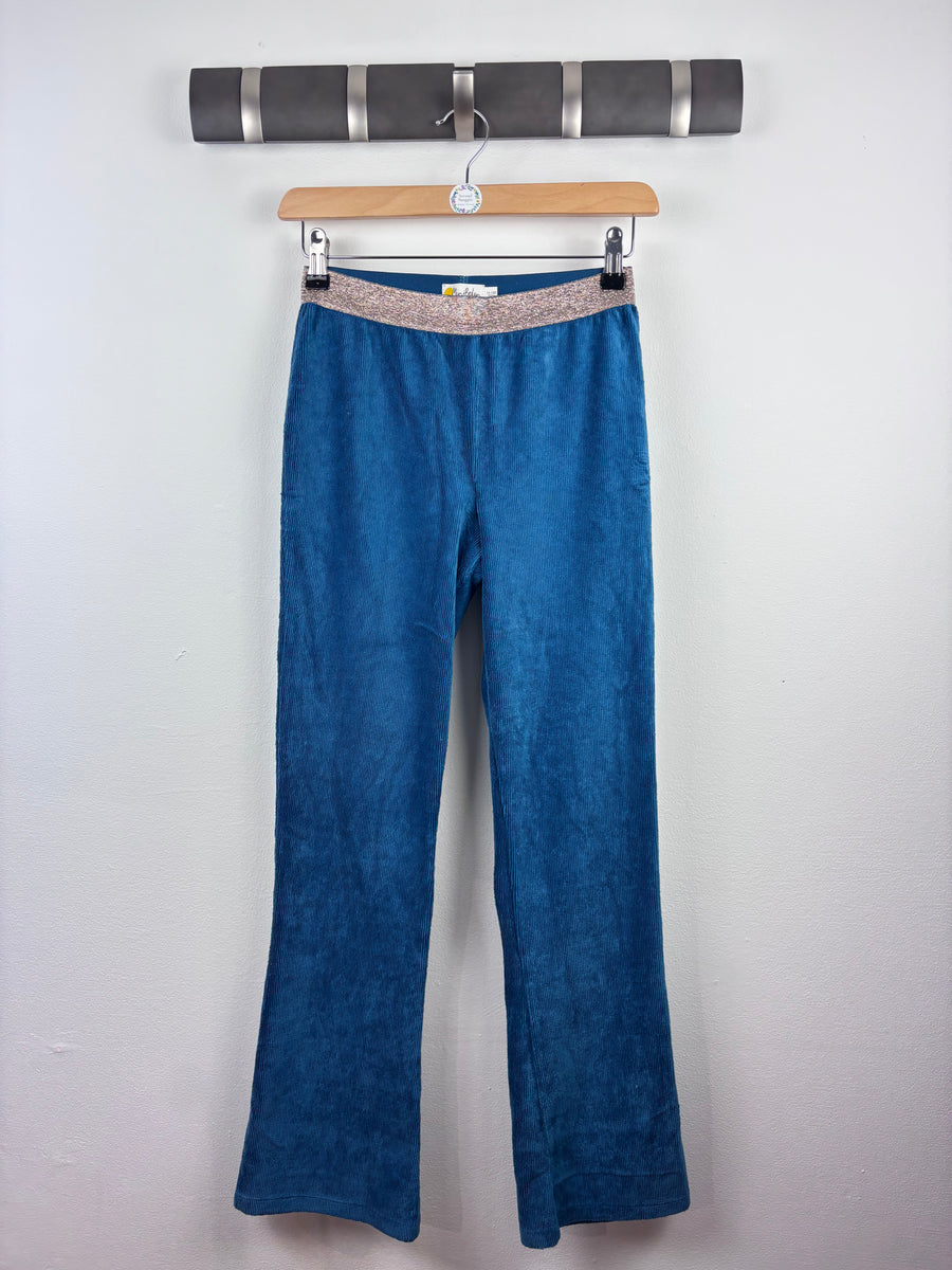 Boden Blue Cord Trousers 11-12 Years-Leggings-Second Snuggle Preloved
