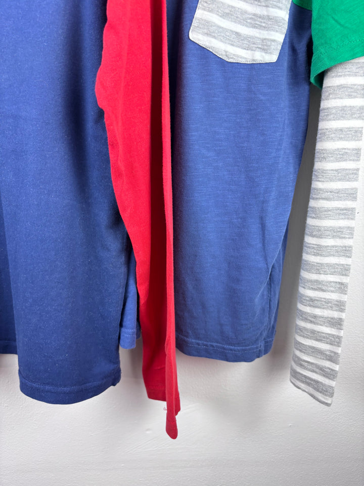 Boden Colour Block Long Sleeve Tops Set 11-12 Years