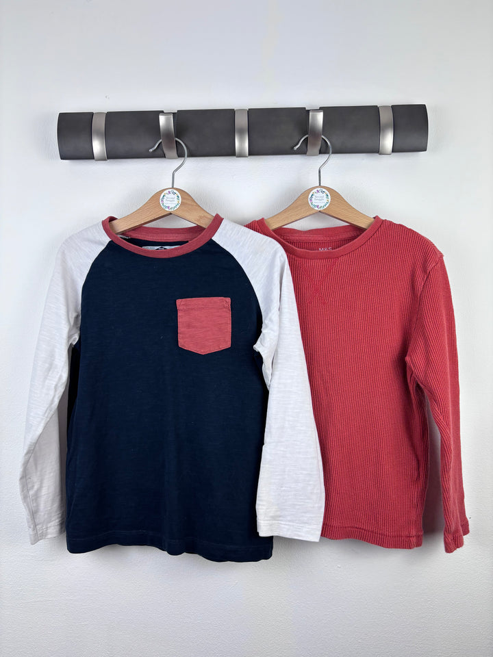 M&S and Next Long Sleeve Tops Set 6-7 Years-Tops-Second Snuggle Preloved