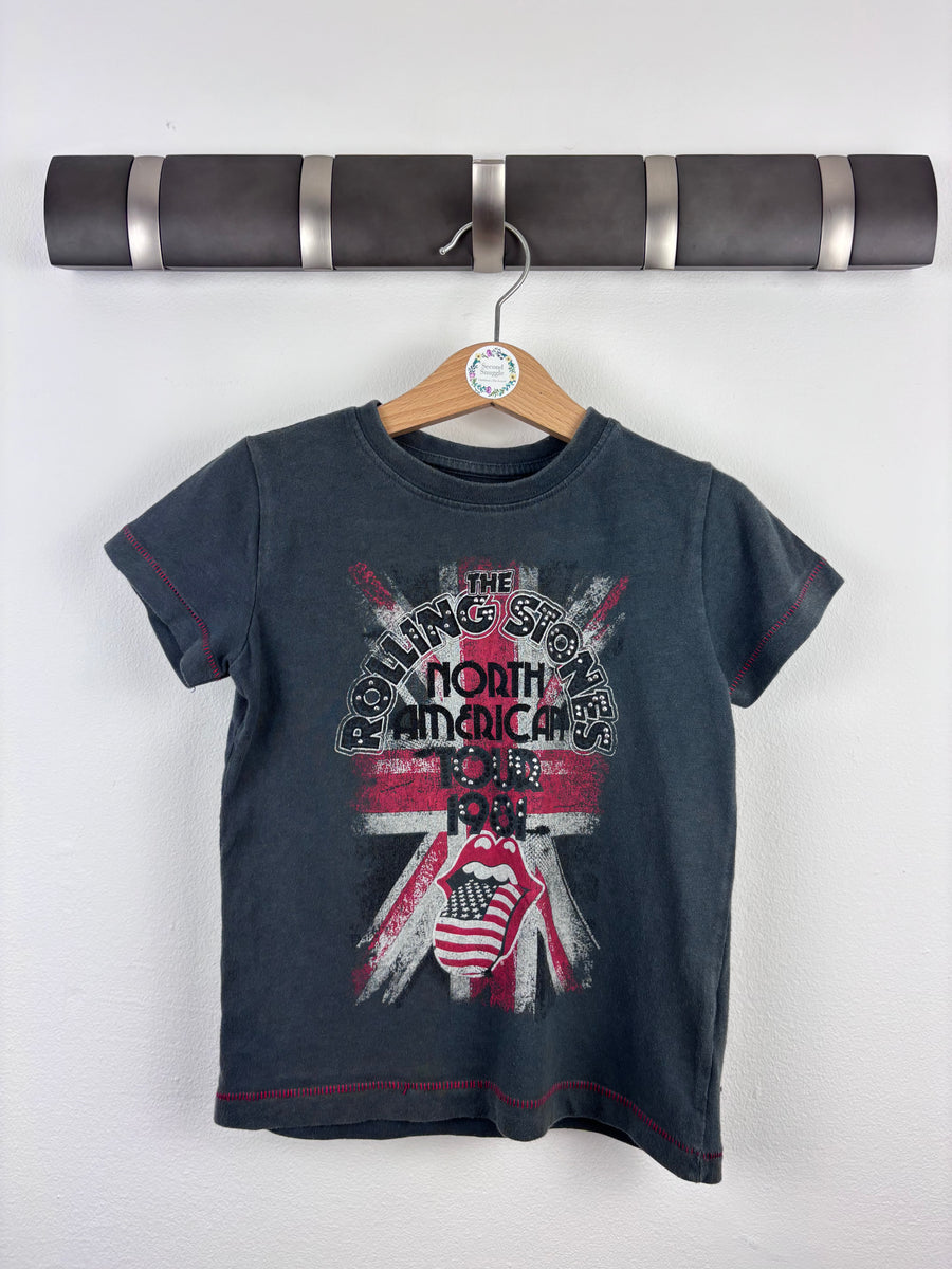 Next Grey Rolling Stones Tour T-Shirt 18-24 Months-Tops-Second Snuggle Preloved