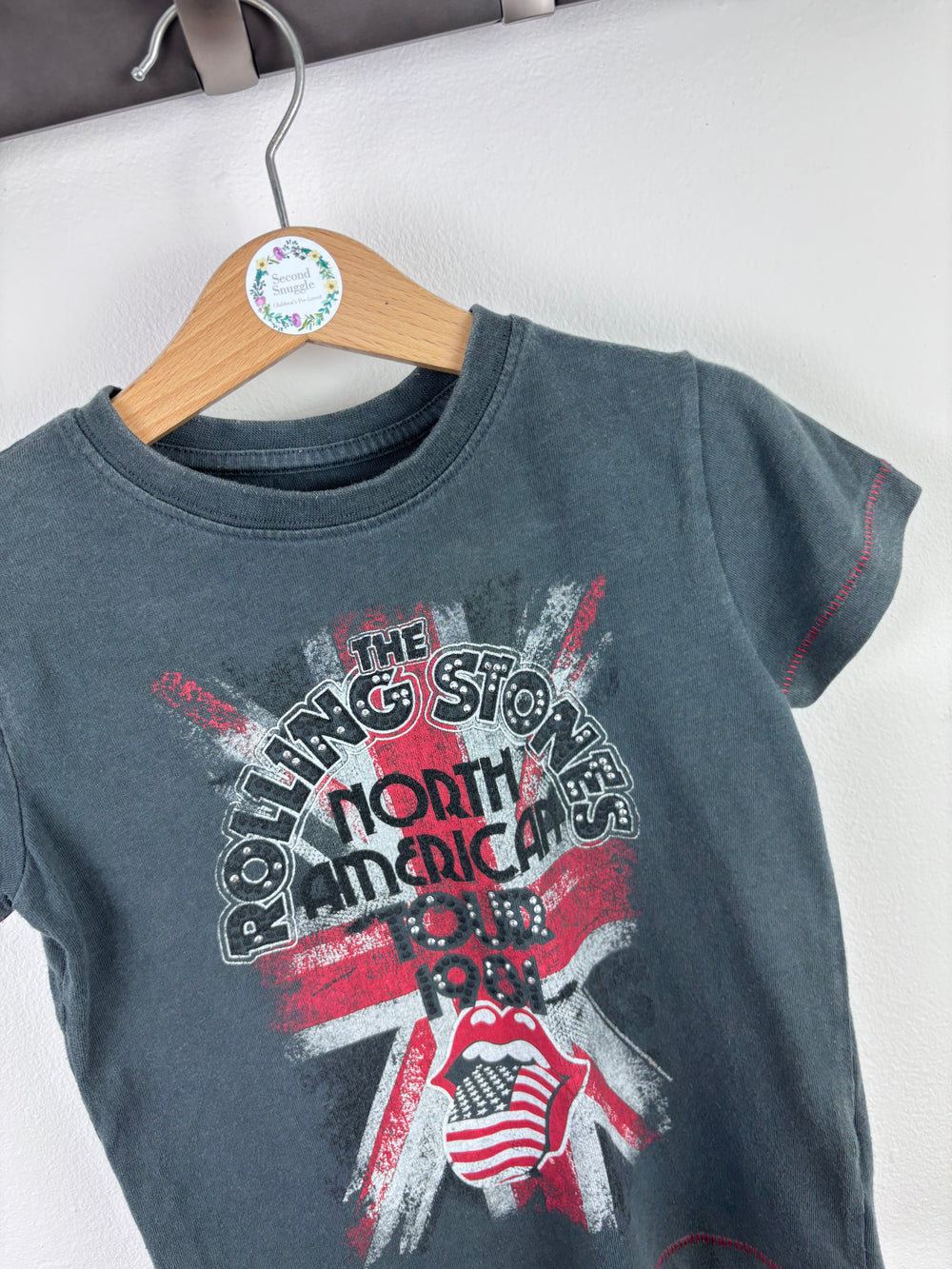 Next Grey Rolling Stones Tour T-Shirt 18-24 Months-Tops-Second Snuggle Preloved