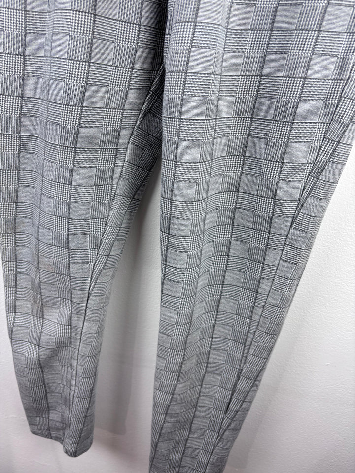 Teenz Shop Grey Check Trousers 11-12 Years-Trousers-Second Snuggle Preloved
