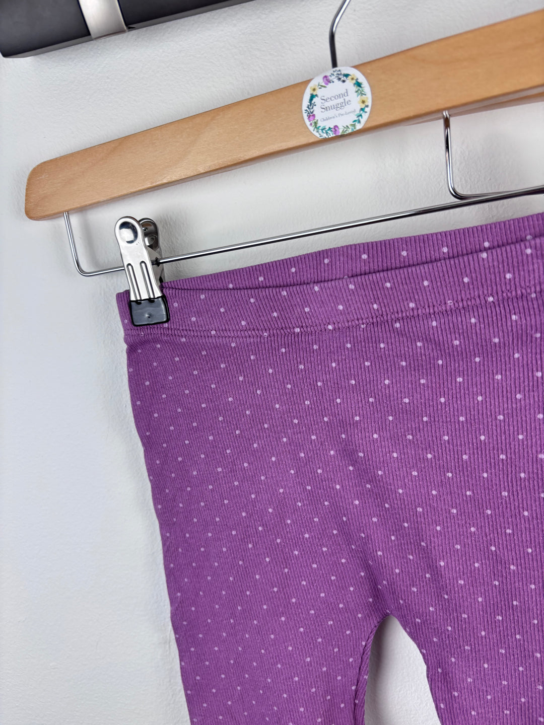 George Purple and Lilac Leggings Set 18-24 Months-Leggings-Second Snuggle Preloved