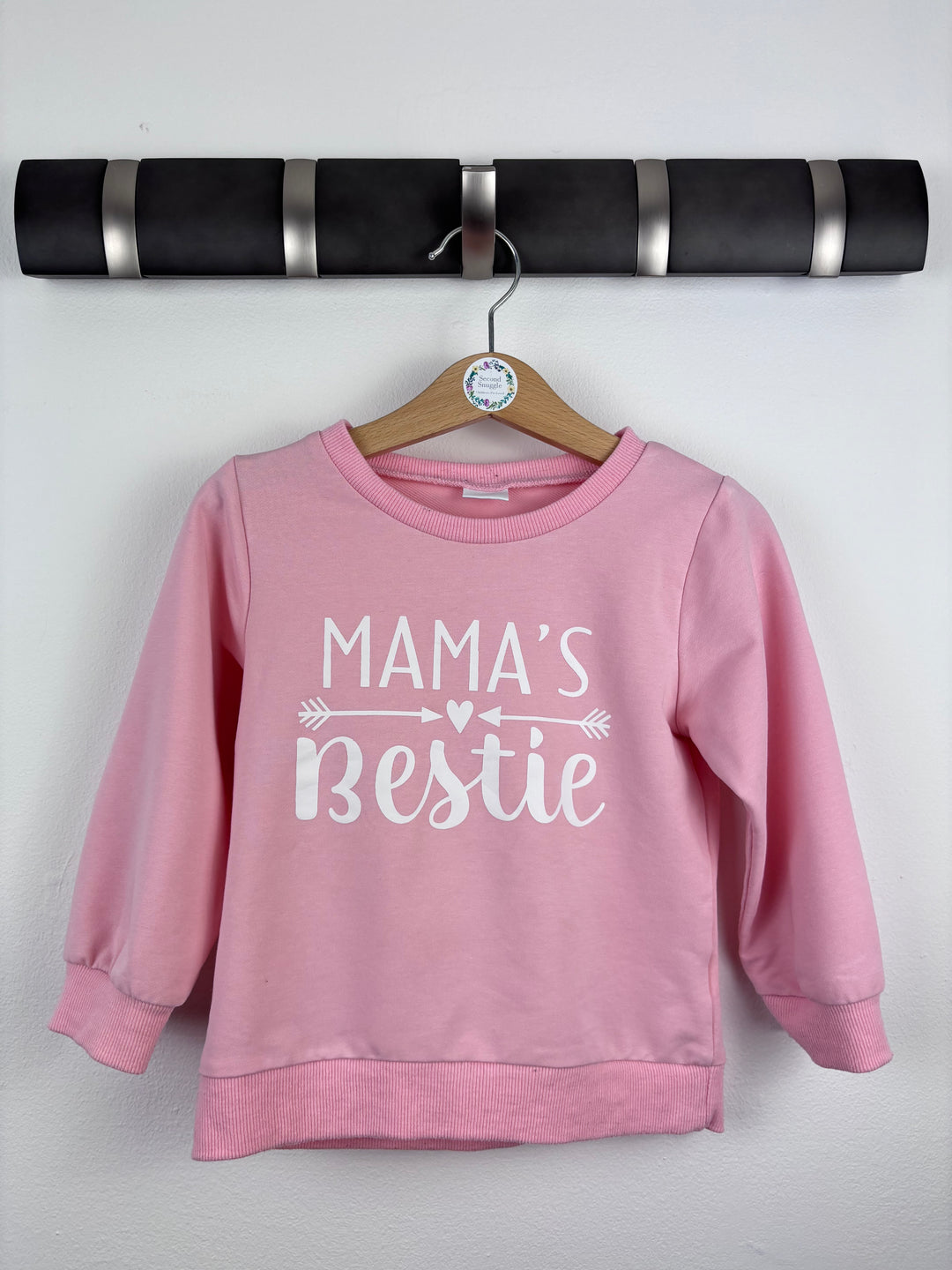 Unbranded Pink Mama’s Bestie Sweatshirt 3 Years-Jumpers-Second Snuggle Preloved