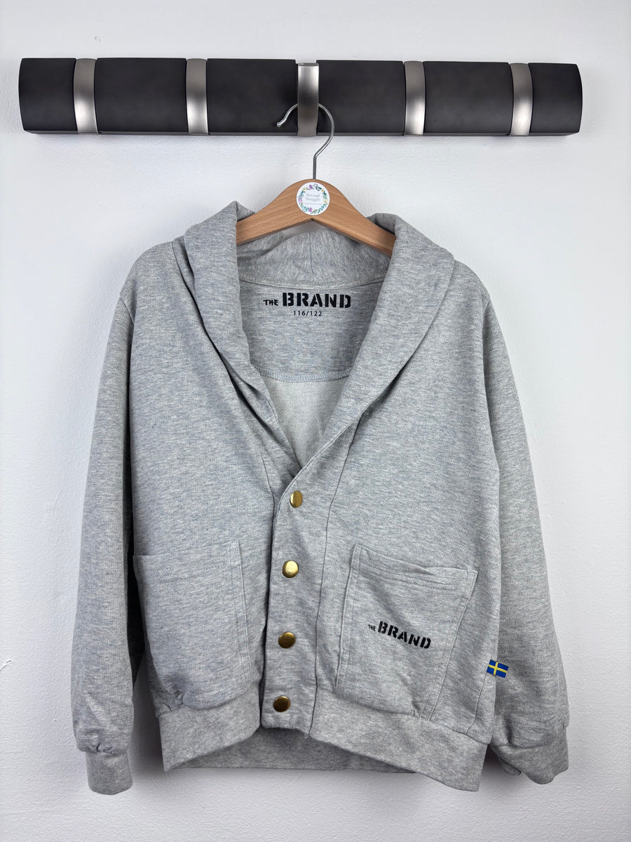 The Brand Grey Cardigan 116/122 (6-7 Years)-Jackets-Second Snuggle Preloved