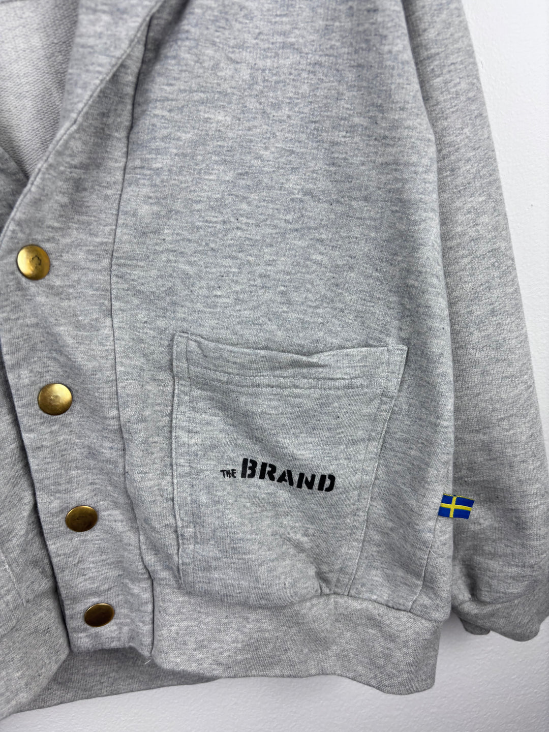 The Brand Grey Cardigan 116/122 (6-7 Years)-Jackets-Second Snuggle Preloved