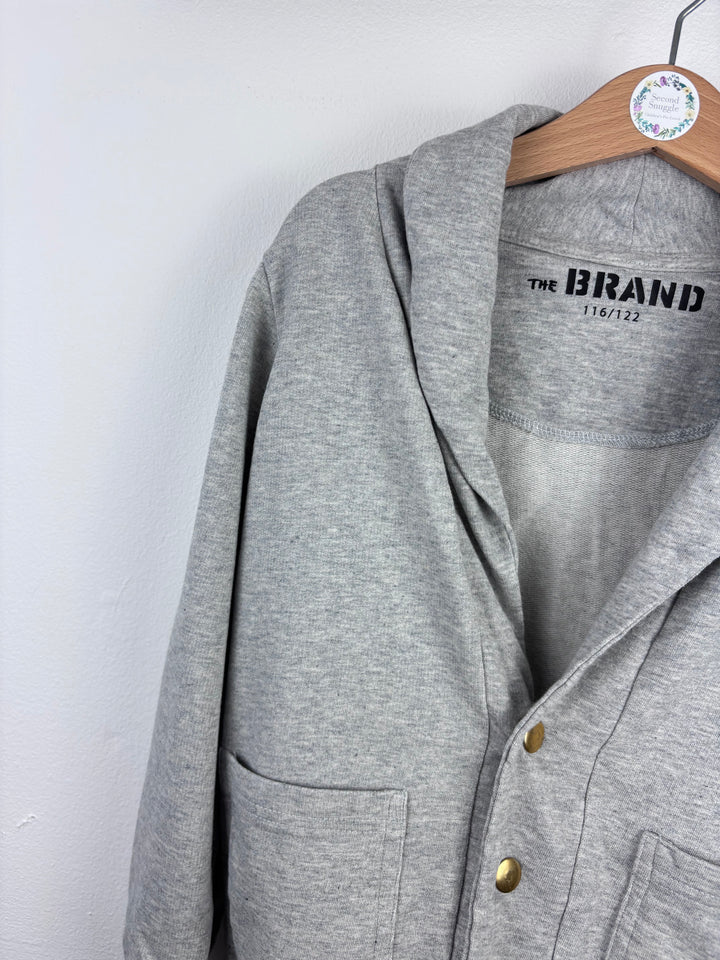 The Brand Grey Cardigan 116/122 (6-7 Years)-Jackets-Second Snuggle Preloved