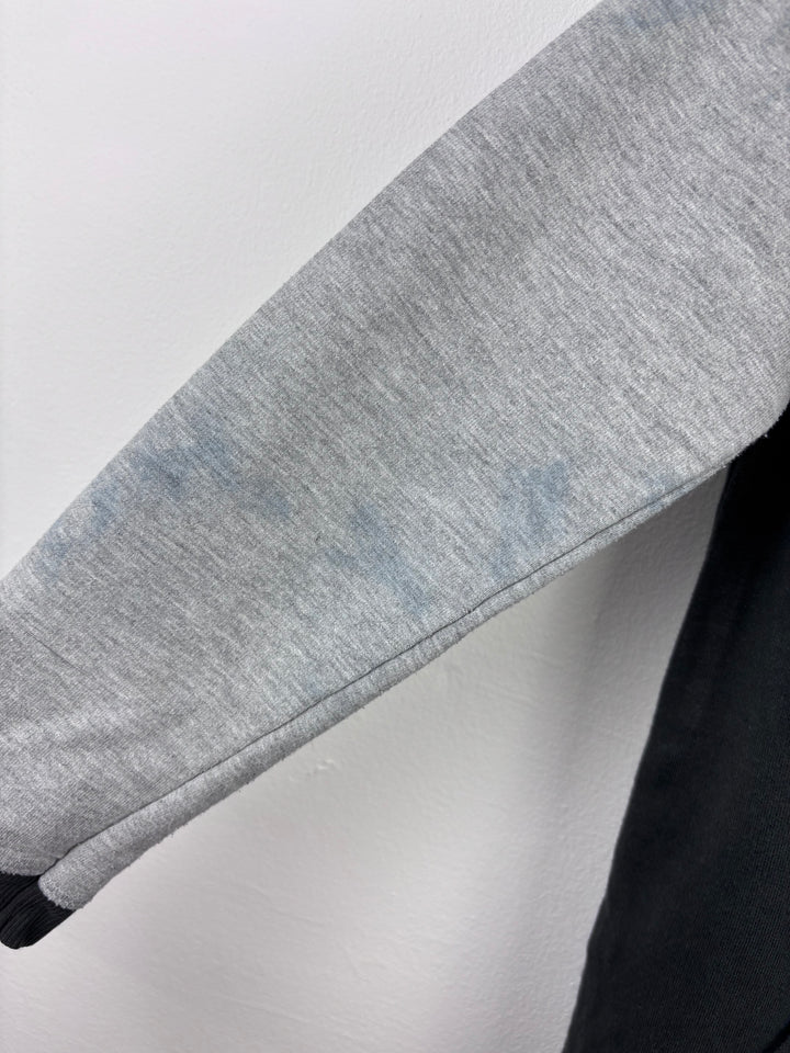 John Lewis Black and Grey Sequin Sweatshirt Dress 7 Years-Dresses-Second Snuggle Preloved