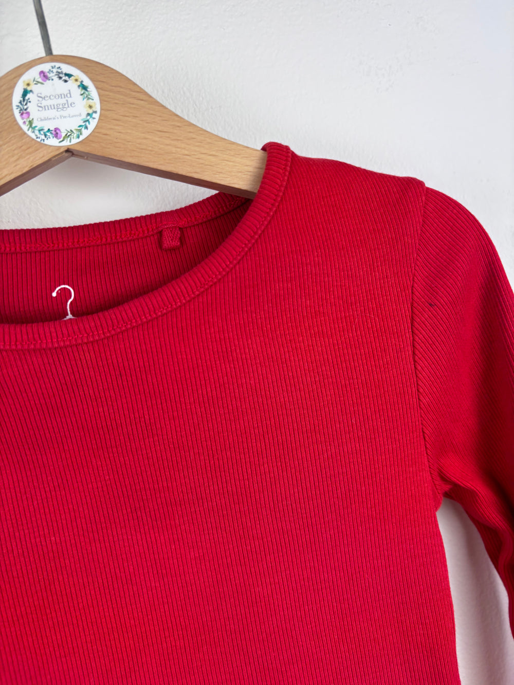 Next Red Long Sleeve Top 6 Years-Tops-Second Snuggle Preloved