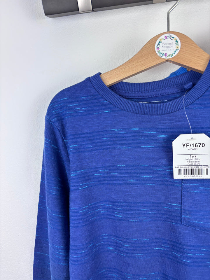 Next 3 Pack Long Sleeve Tops 5 Years-Tops-Second Snuggle Preloved