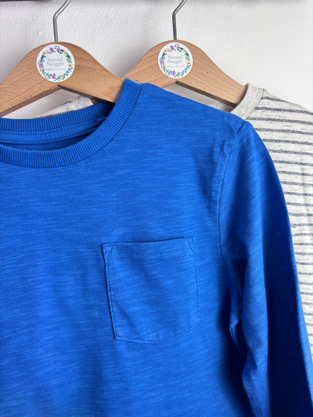 Next 3 Pack Long Sleeve Tops 5 Years-Tops-Second Snuggle Preloved