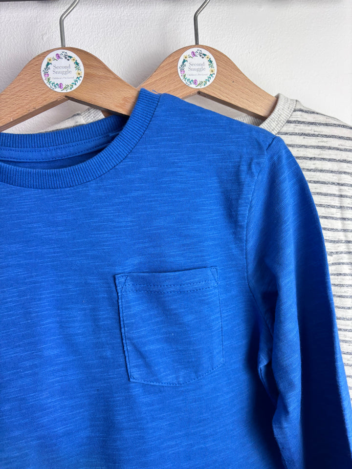 Next 3 Pack Long Sleeve Tops 5 Years-Tops-Second Snuggle Preloved