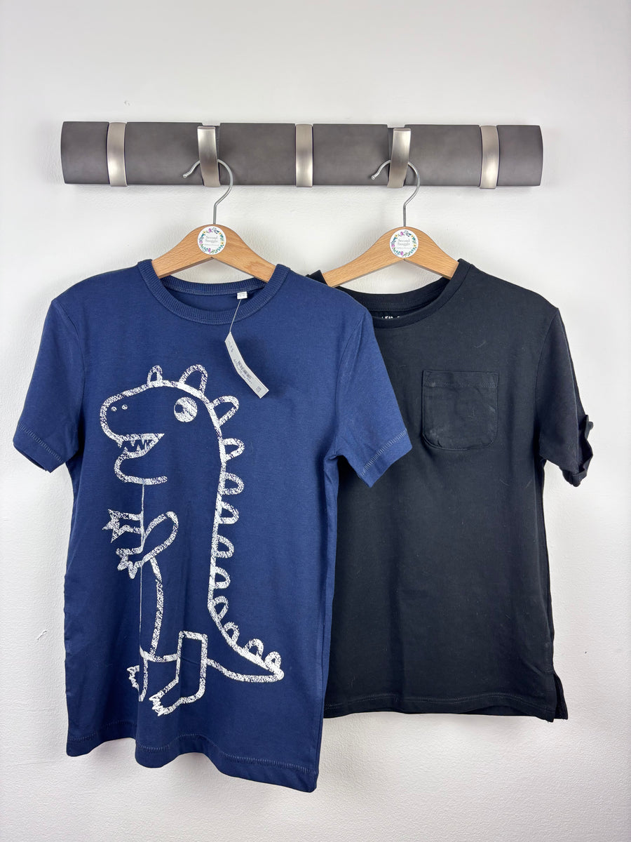 Blue Zoo & Fred & Flo 2 Pack T-Shirts 5-6 Years-Tops-Second Snuggle Preloved
