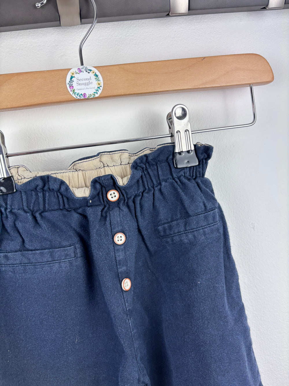 Happology Navy Trousers 18-24 Months-Trousers-Second Snuggle Preloved