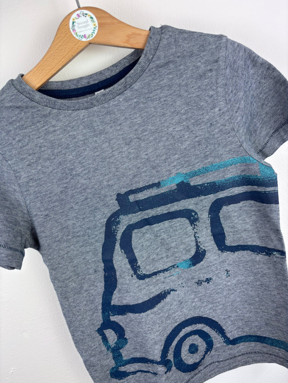 M&S Camper Van T-Shirt 6-7 Years-Tops-Second Snuggle Preloved
