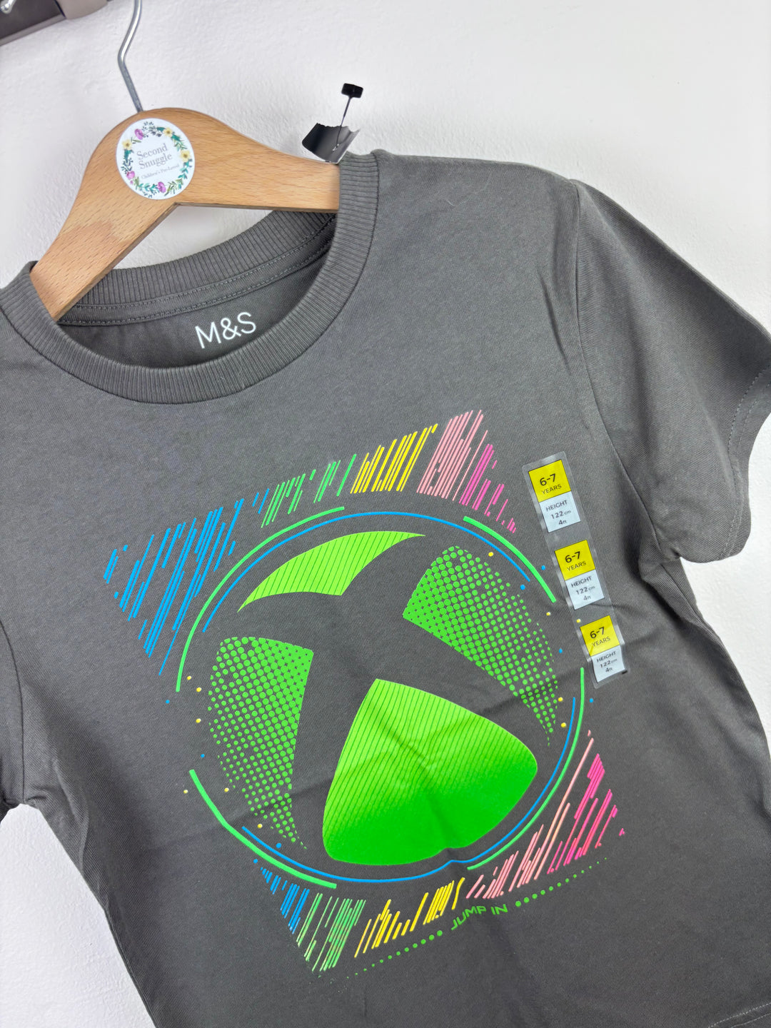 M&S Xbox T-Shirt 6-7 Years-Tops-Second Snuggle Preloved