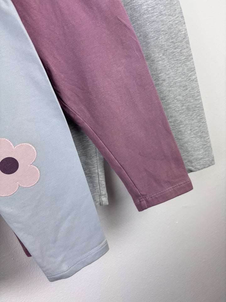 Lindex 3 Pack Leggings 6-9 Months-Leggings-Second Snuggle Preloved