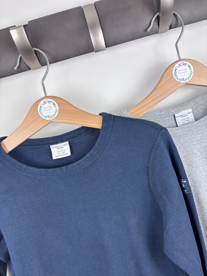 Polarn O. Pyret 2 Pack Tops 4-6 Years-Tops-Second Snuggle Preloved