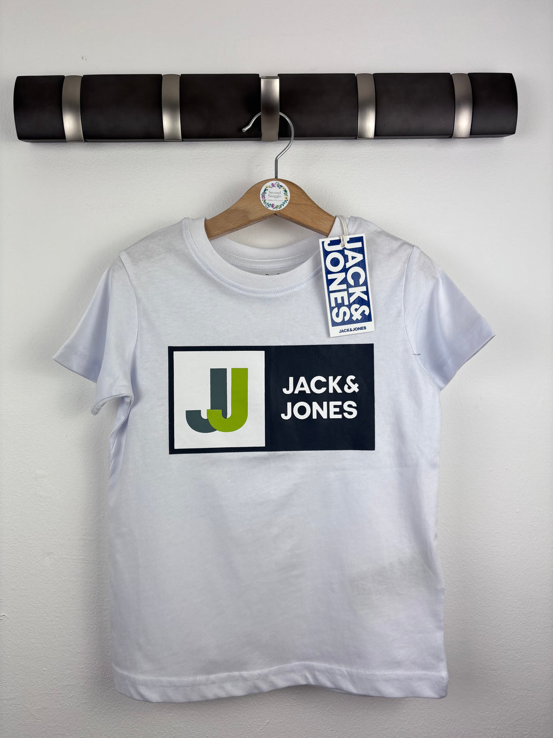 Jack & Jones Logo T-Shirt 6 Years-Tops-Second Snuggle Preloved