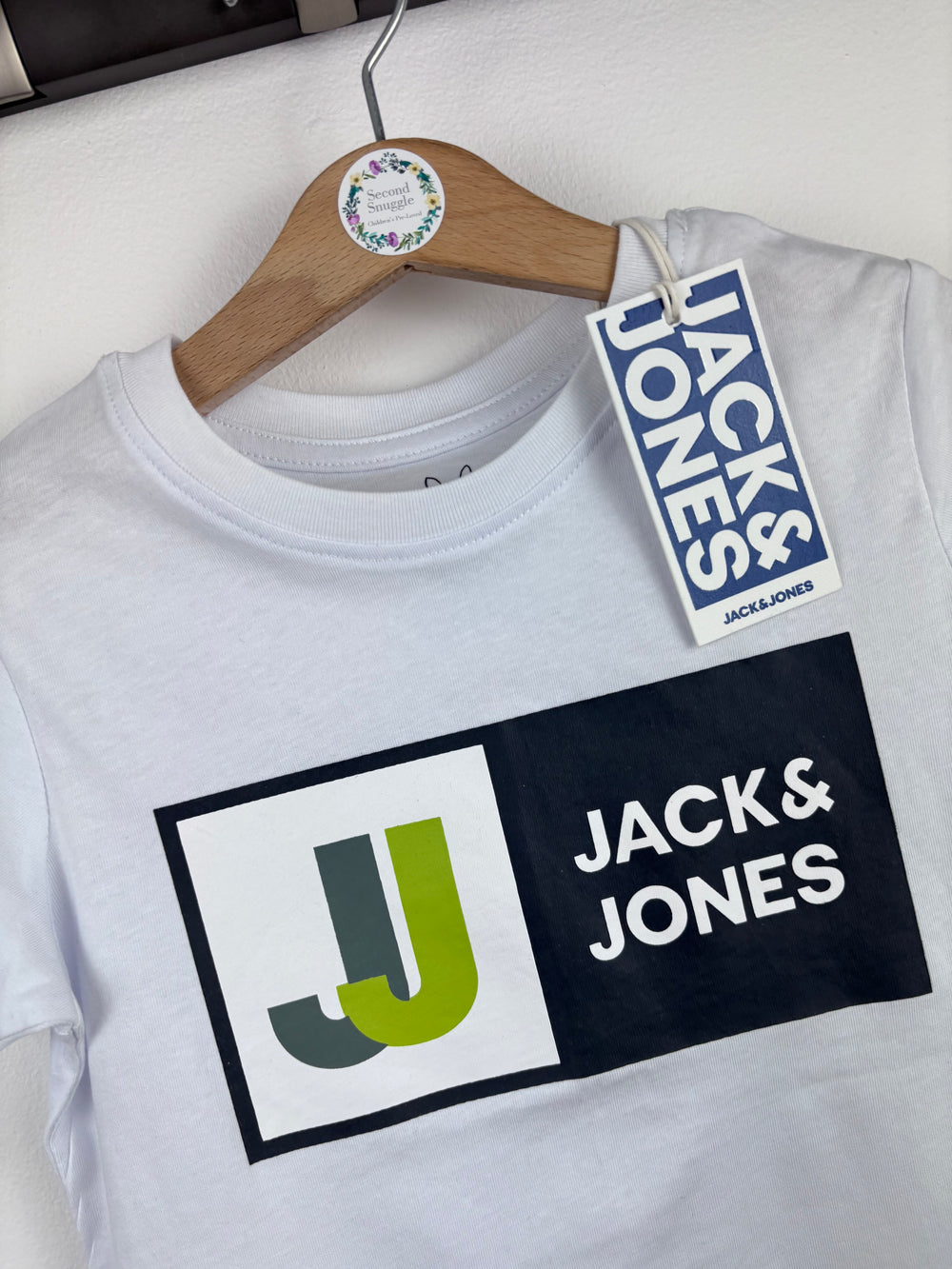 Jack & Jones Logo T-Shirt 6 Years-Tops-Second Snuggle Preloved