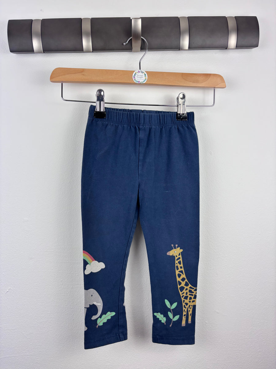 Frugi Animal Leggings 18-24 Months-Leggings-Second Snuggle Preloved