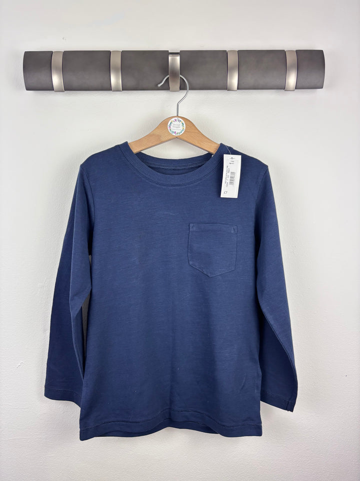 Blue Zoo Striped T-Shirt 6-7 Years-Tops-Second Snuggle Preloved