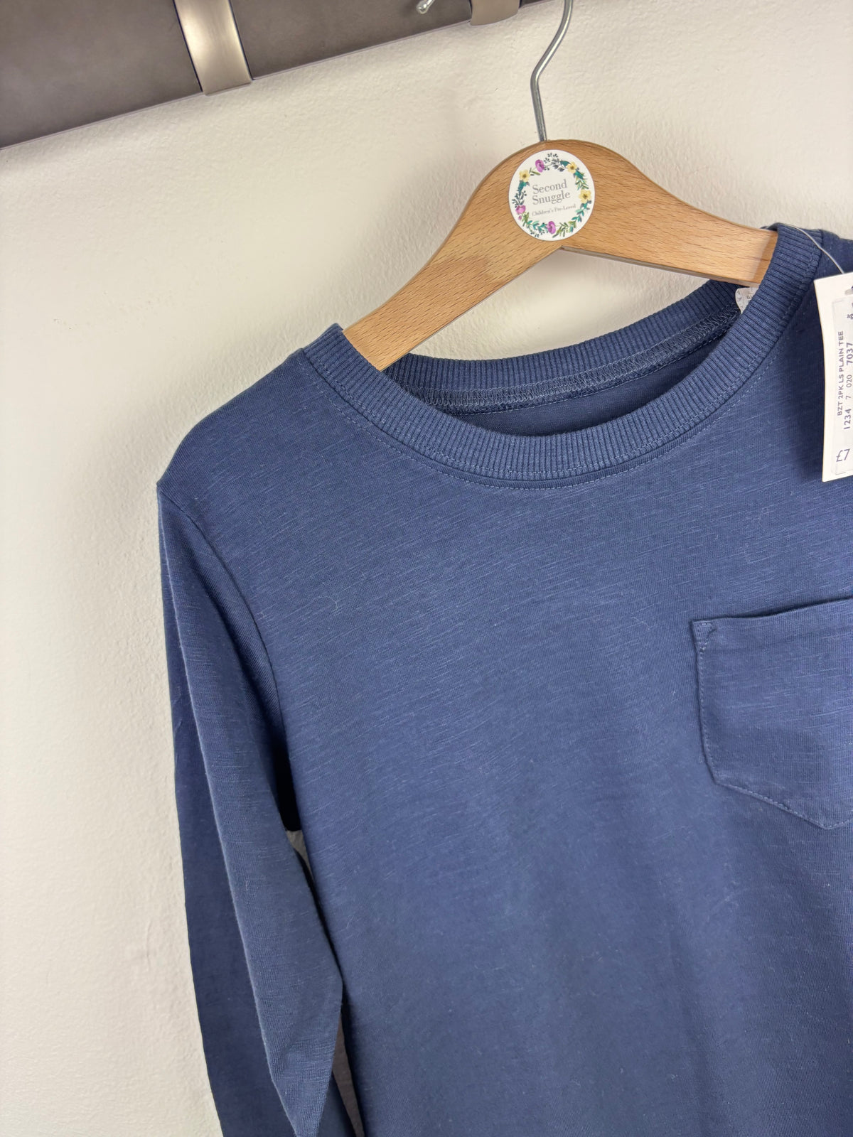 Blue Zoo Striped T-Shirt 6-7 Years-Tops-Second Snuggle Preloved