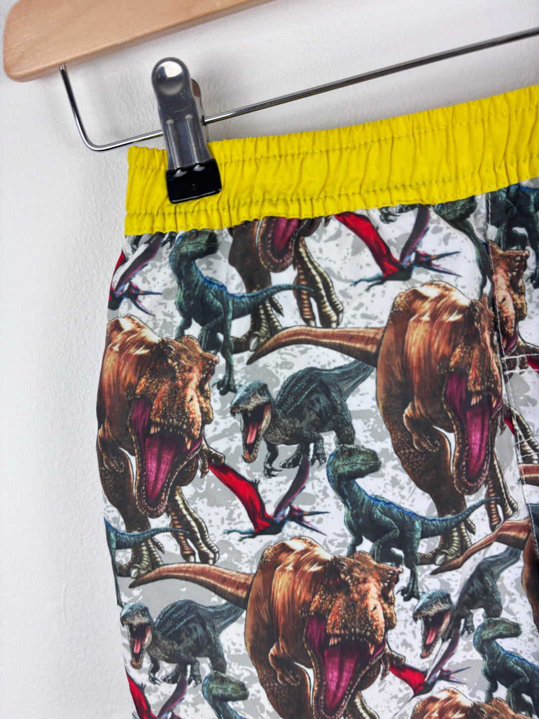 Jurassic World Dinosaur Swim Shorts 8 Years-Swimming-Second Snuggle Preloved