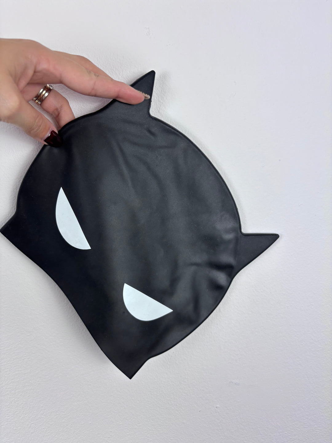 Zoggs Black Batman Swim Cap-Swimming-Second Snuggle Preloved