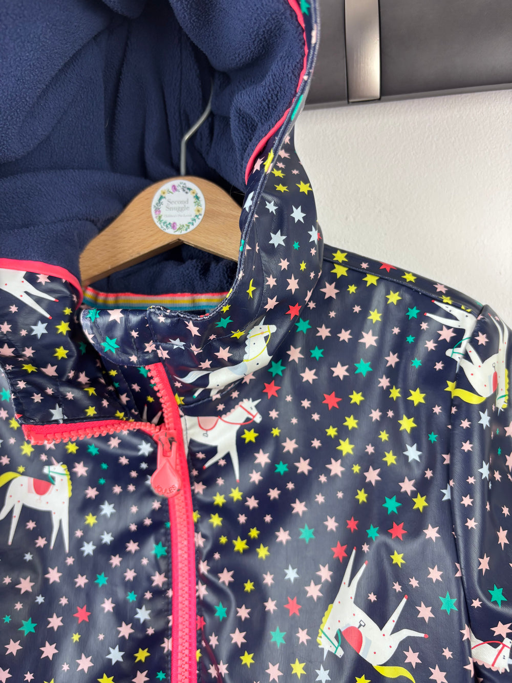 Joules Unicorn Raincoat 7 Years-Coats-Second Snuggle Preloved